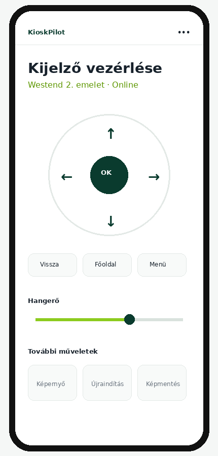 KioskPilot mobile remote